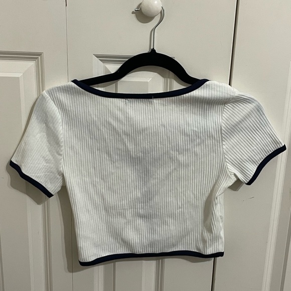 ribbed crop top - Picture 2 of 3